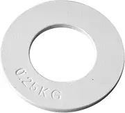 koolsoo Colorful Steel Fractional, Micro 0.25kg,0.5kg,0.75kg,1kg Fraction Weight Training Plate Low Weights Discs Incremental Weight Training Plate Gym Gear