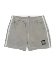 Stone Island Junior Compass Patch Swim Shorts 8Y,14Y,12Y,10Y pearl gray
