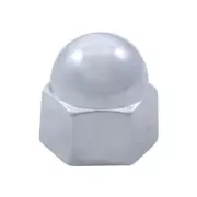 11/16 X 7/8 Inch Chrome Die-Cast Acorn Nut Cover