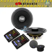 CDT AUDIO PSS-010 PRO "SIGNATURE SERIES" 6.5" 2-WAY COMPONENT SPEAKERS SHALLOW