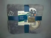 Your Zone Kid’s Plush Throw Blanket 50" x 60” SPORTS Glow in the Dark NEW
