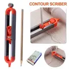Contour Gauge with Adjustable Lock Precise Profile Scribe Ruler for hapYX