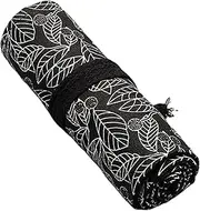 Pencil Roll, Pencil Wrap Rolls, Pencils Roll Up Bag 32x8 Inch, 72 Slot Up Case with Cable Tie