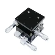 XYZ Axis Linear Stage Micrometer CNC Platform Sliding Table 60mmx60mm Load 58.8N