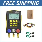 Intelligent Digital Manifold Gauge Kit for HVAC - Precise Refrigeration Tester