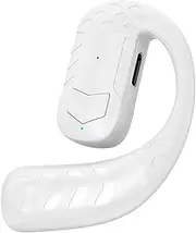 Single Ear Headset – Wireless Earpiece with Built-in Microphone | Comfortable Hands- Headset for Calls, Work, Travel, Driving, Online Meetings & Long Hours Talking
