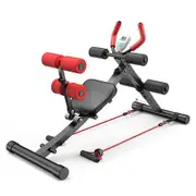 Adjustable Ab Trainer Abdominal Whole Body Workout Machine Waist Cruncher Core Toner, Leg, Thighs, Buttocks Shaper with LCD Monitor