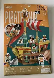 Imagine by Bendon 29 Piece Pirate Ship 18 inches Building Set