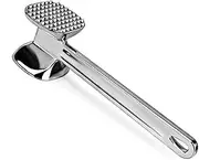 Meat T izer Hammer Tool Dual-Sided Nails Meat Mallet Meat Hammer for Steak Chicken Fish Meat Pounder with Aluminum Alloy Rubber Comfort Grip Handle Meat T izer Tool BBZY