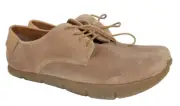 NEW KALSO EARTH DAWSON MEN's 11.5 NATURAL SUEDE LEATHER negative heel