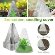 30Pcs Garden Cloches Reusable Plant Bell Cover for Protection Against Sun Frost