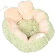 Bed Cactus Cat Beds Soft Cozy Washable Design Multifunctional for Cats Dogs Green
