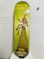 Toy Machine Skateboard Deck JEREMY LEABRES 8.25 in Unused Item Imported from JP