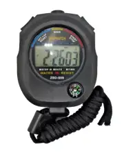 Multi-function Electronic Digital Sport Stopwatch Timer Large Display Date Time