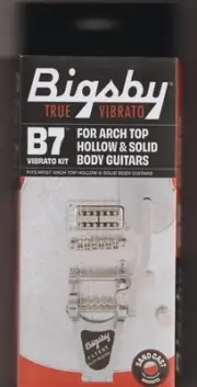 Bigsby® B7 Vibrato Tailpiece~Arch Top Solid & Semi Hollow Body Guitars~Brand New
