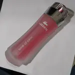 LACOSTE LOVE OF PINK 粉紅愛戀淡香水 90ML TEST 包裝 無外盒