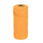 3mm x 109 Yard Bright Yellow Cotton Macrame Rope, 2 Strands Twisted Cotton Cord