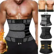Lumbar Support Lower Waist Back Belt Brace Adjustable Spine Pain Relief Unisex