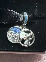 DISNEY PARKS PANDORA CHARM RATATOUILLE REMY PIXAR ANYONE COOK DANGLE NEW IN BOX