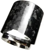 1piece Forged Carbon Fiber Exhaust Tip Muffler Tips Compatible For Mini-Cooper R55 R56 R57 R58 R59 R60 R61 F54 F55 F56 F57 F60(F54 F55 F56 F57 F60)