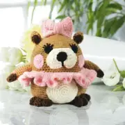Herrschners® Mrs. Stash the Groundhog Crochet Kit