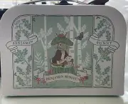 Beatrix Potter Benjamin Bunny Easter Suitcase Green Paperboard Treat Box Small