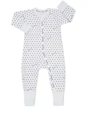 [Bonds] Baby Wondercool Zip Wondersuit in White