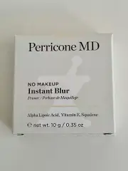 NIB Perricone MD No Makeup INSTANT BLUR Primer Compact