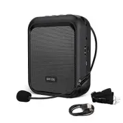 Mini Voice Amplifier Portable Rechargeable Bluetooth Speaker with Wired Micro...