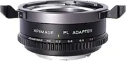 [XPIMAGE] Lens Mount Adapter Ring with Adjustable ND Filter for PL Cinema Lens to Canon EOS R RF Camera