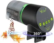 Ycozy Automatic Fish Feeder Rechargeable with USB Cable Moisture-Proof Intellige