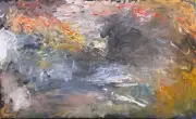 Helios Chariot In Clouds Post-Realism Oil On 30”x18” Canvas Original Signed Art