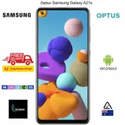 OPTUS Samsung Galaxy A21S A21 (6.5", 5000mAh, 48MP,32GB/3GB) BLACK Sealed AU STK