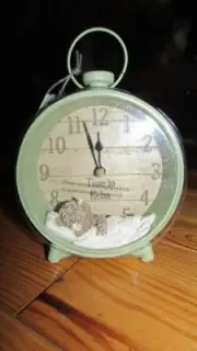 Hamish the highland cow mantel clock with silent tick from Next bnwt