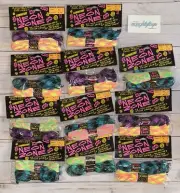 Vtg 1989 NOS Neon Zone 45” Long Unbreakable Nylon Shoelaces 80’s Lot, 22 Pairs