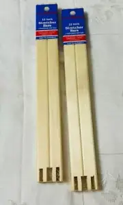 NEW F A Edmunds Wood Stretcher Bars 2 Sets 12" Frame Needlework FREE SHIP