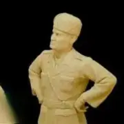 1/35 Scale WwII Italian Dictator Resin Figures Model