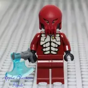 NEW Lego CRANIAC MINIFIG Space Police 3 Halloween Dark Red Alien Fang Skull 5985
