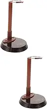 ABOOFAN 2pcs Doll Display Holder Stand for Various Elegant Support Stand for Dolls and Sturdy Base for Enhanced Stability and Attractive Presentation for Home Shop Decor