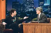Actor Howie Mandel On Leno 1995 Old Television Photo