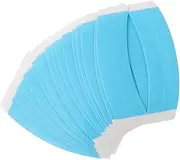 SOESFOUFU 23 Sheets Double Sided Wig Film Tapes Extensions Stand Hair Extension Bracket Wig Tape Braids Double Sided Hair Tape Hair Extension Holder Kit Extension Tape Ultra Paper Sky-Blue