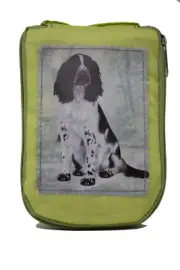 Springer Spaniel Foldable Tote Bag - Waterproof - Zippered Market Tote