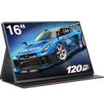 16 Inch 2K Portable Monitor 120Hz Gaming Monitor 16:10 USB-C Monitor 100%sRGB