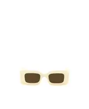 Loewe Rectangular Frame Sunglasses 46 White
