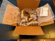 Copper Rain Chain-Flaired Cups-8ft! Brand New in Box!