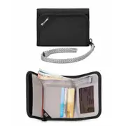 Pacsafe RFIDsafe V125 Anti-theft RFID Blocking Tri-Fold Wallet - Black