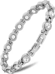 ® Women’S Magnetic Therapy Bracelet - Arthritis & Carpal Tunnel Pain Relief Crys