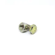 Pinnacle M4 x 30mm Yellow Zinc Hi Tensile Hex Bolt And Nut - 8 Pack