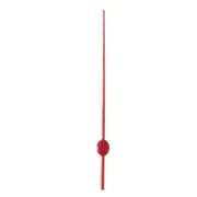 Second hand for clocks, thread, 80 mm, plastic, red