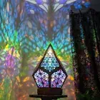 Floor Lamp Plastic Bohemian Light Bohemian Style Decor Gift for Home Gardens